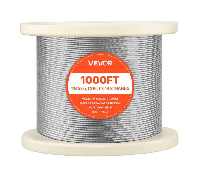 3,2 mm plieninė viela sodui ir terasai8