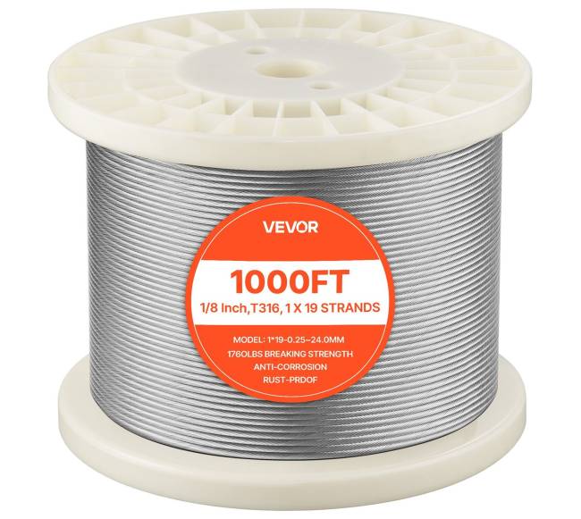 3,2 mm plieninė viela sodui ir terasai9