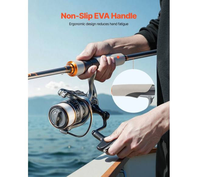 Meškerės ir ritės rinkinys IM6 2m5