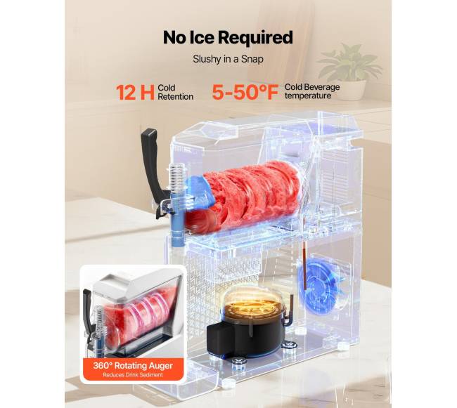 3L šerbetų aparatas namams be ledo2