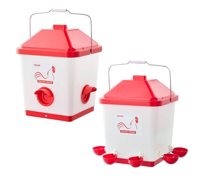 Automatinis vištų šėrimo ir girdymo komplektas0