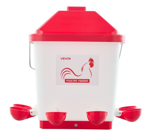 19 l automatinis vištų girdytuvas su 6 vandens taškais10