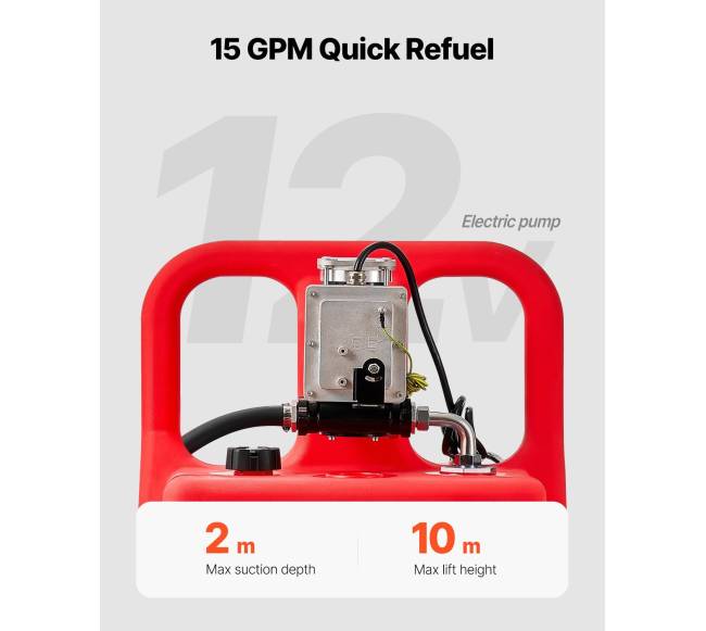 Nešiojama kuro talpa su elektrine pompa2