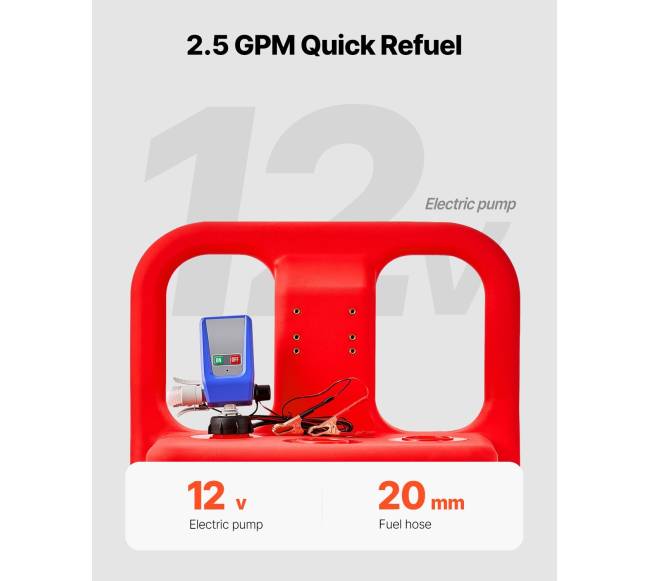 32 galonų kuro bakas su elektriniu siurbliu2