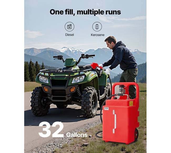 Dyzelino perkėlimo talpa, 121 litras su elektrine pompa1