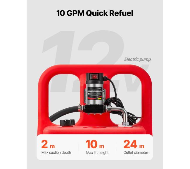 Dyzelino perkėlimo talpa, 121 litras su elektrine pompa2