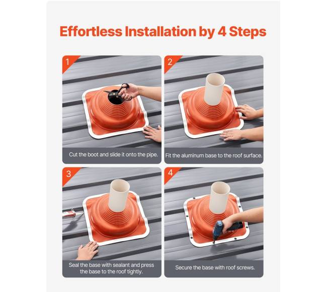 2 vnt. stogo vamzdžių jungtis iš silikono4