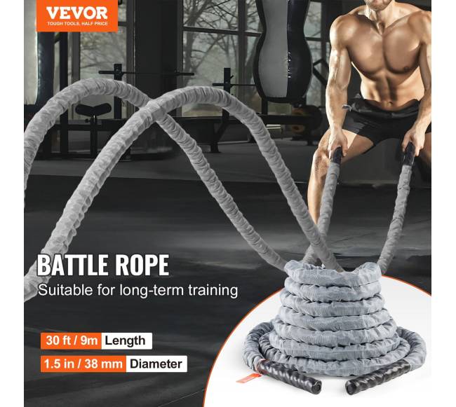 Mankštos virvė 38mm 9.1m sporto salei1