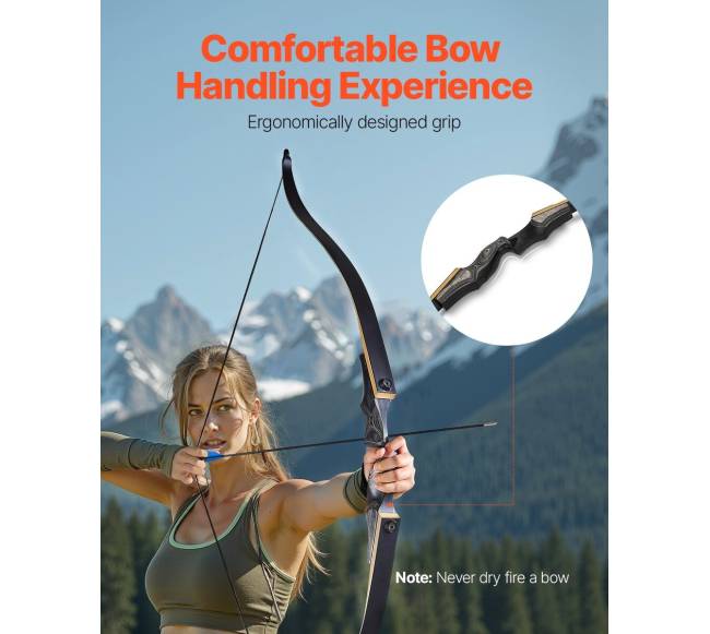 60 colių lengvai išardomas lankas1