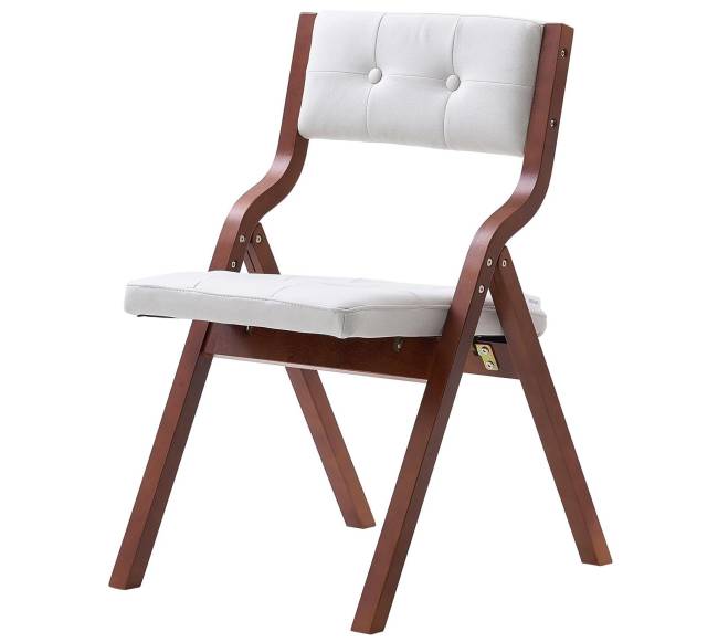 Medinės sulankstomos kėdės su pagalvėlėmis, 2 vnt.10