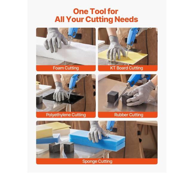 Elektrinė putų pjaustyklė 200W 50-5003