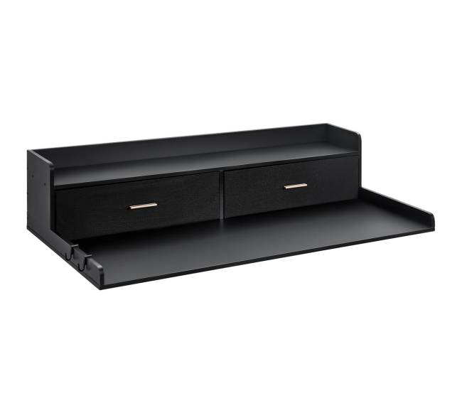 Skalbimo mašinos ir džiovyklės stalviršis su stalčiais ir lentyna10