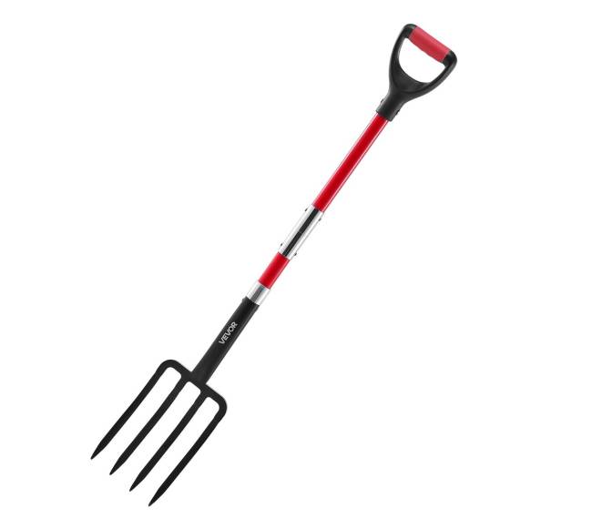 4 dantų sodo šakė su stiklo pluošto rankena8