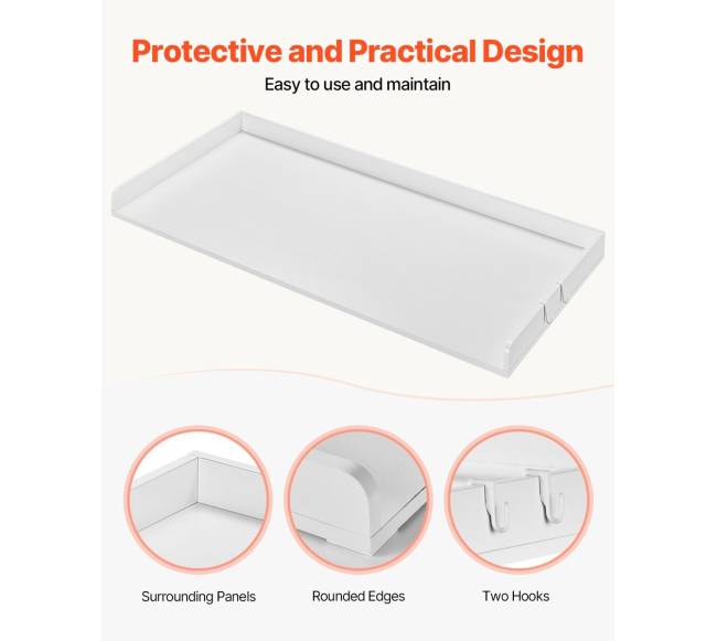 Skalbimo ir džiovyklės stalviršis, baltas5