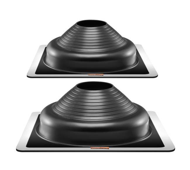 2 vnt. metaliniai stogo vamzdžių sandarinimo gaubtai0