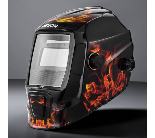 Automatinis suvirinimo šalmas su saulės baterija7