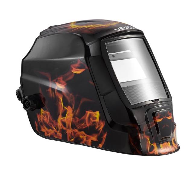 Automatinis suvirinimo šalmas su saulės baterija8