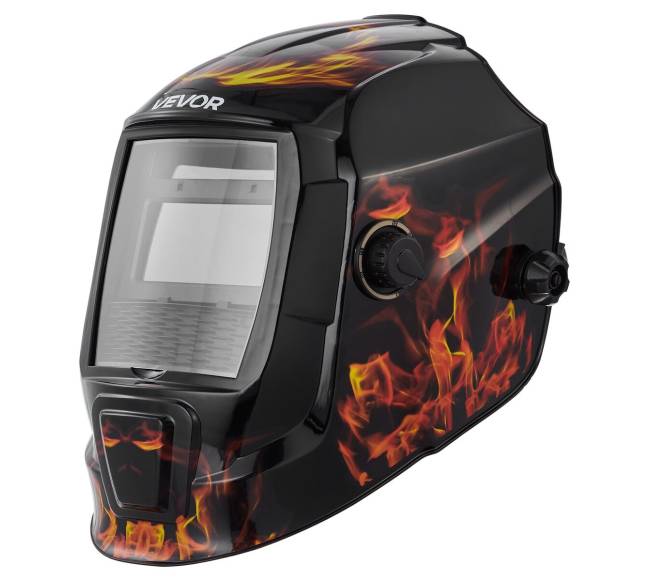 Automatinis suvirinimo šalmas su saulės baterija10