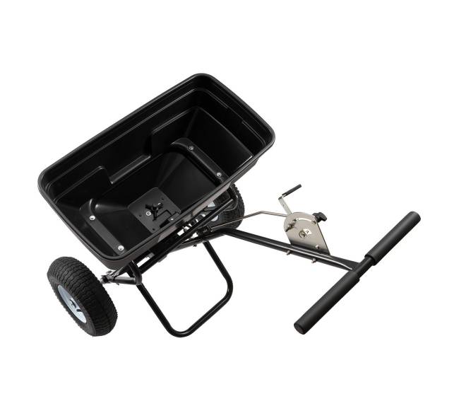 Strėlytinis žoliapjovės trąšų barstytuvas su reguliuojama srauto kontrole10