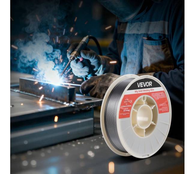 Srautų šerdies MIG suvirinimo viela, E71T-11 0.8mm 4.5kg7