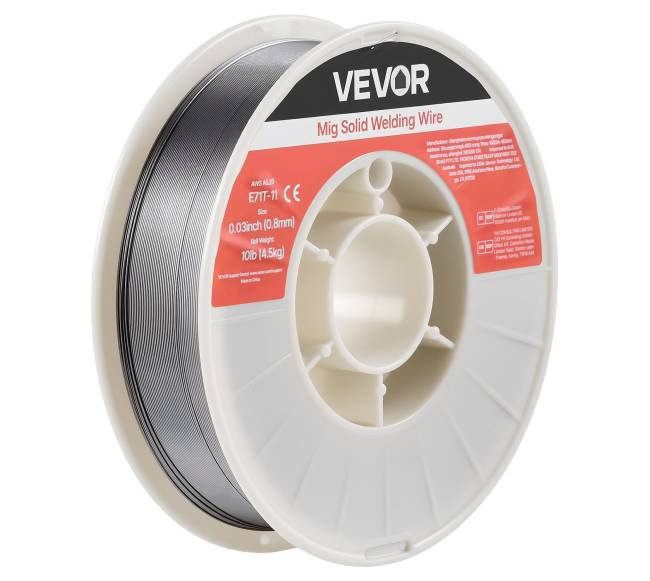 Srautų šerdies MIG suvirinimo viela, E71T-11 0.8mm 4.5kg9