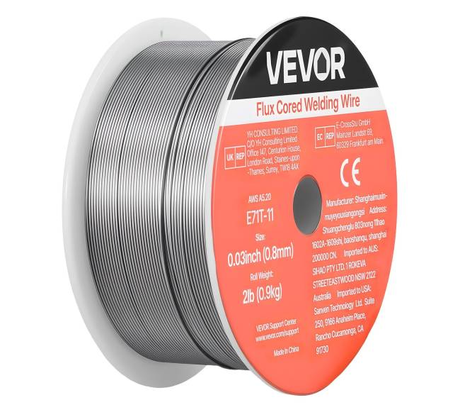 Srauto šerdies MIG suvirinimo viela be dujų9