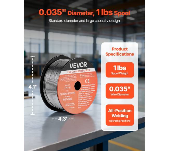 MIG suvirinimo viela, E71T-11, 0.9 mm, 2 ritės1