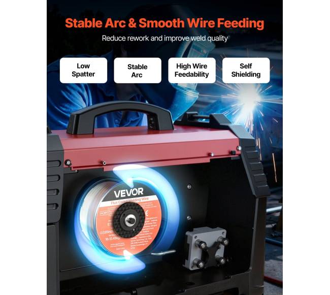 MIG suvirinimo viela, E71T-11, 0.9 mm, 2 ritės2