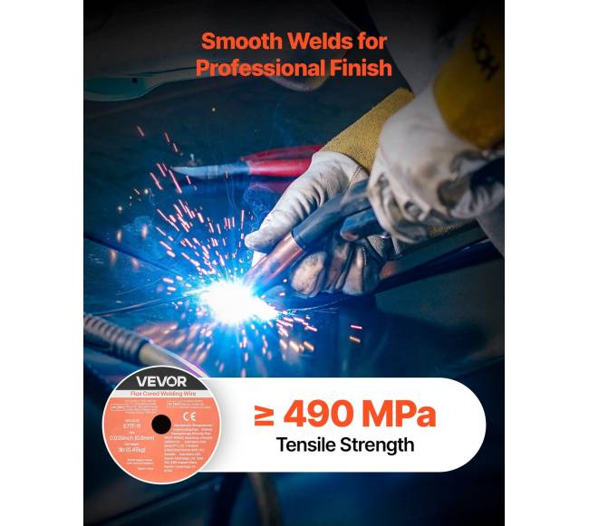 MIG suvirinimo viela, E71T-11, 0.9 mm, 2 ritės3