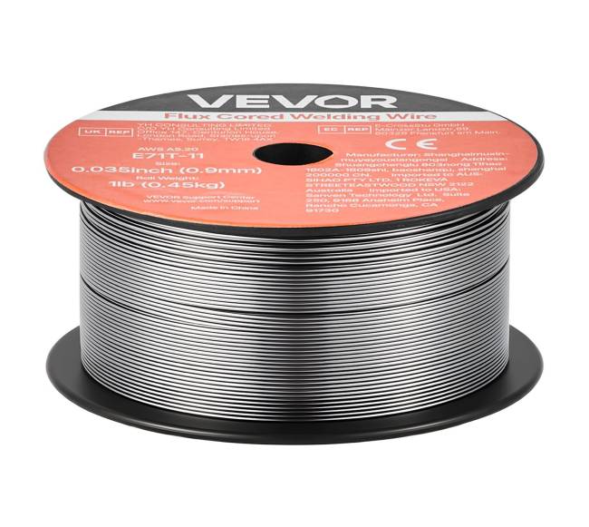 MIG suvirinimo viela, E71T-11, 0.9 mm, 2 ritės8