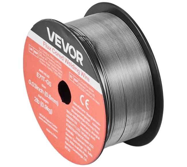 Srauto šerdis suvirinimo viela, 0.8mm, 0.9kg (3 ritės)9