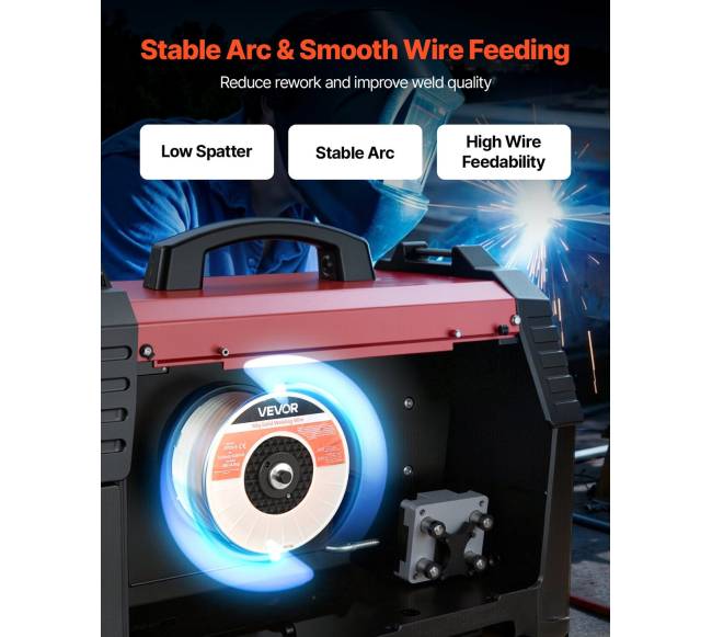 Kietas MIG suvirinimo vielas ER70S-6, 0.8mm, 4.5kg2