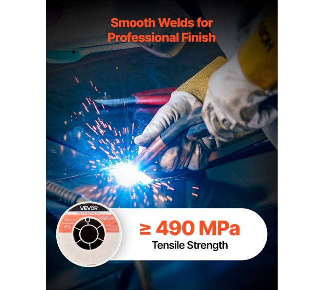 Kietas MIG suvirinimo vielas ER70S-6, 0.8mm, 4.5kg3