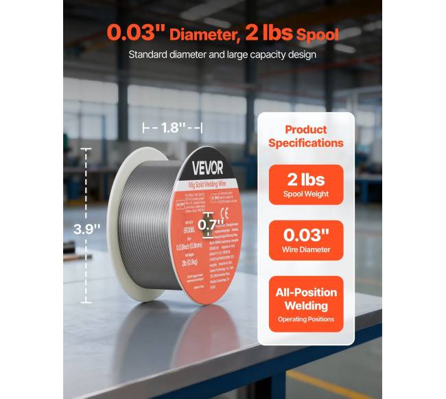 nerūdijančio plieno MIG viela su mažai taškymų1