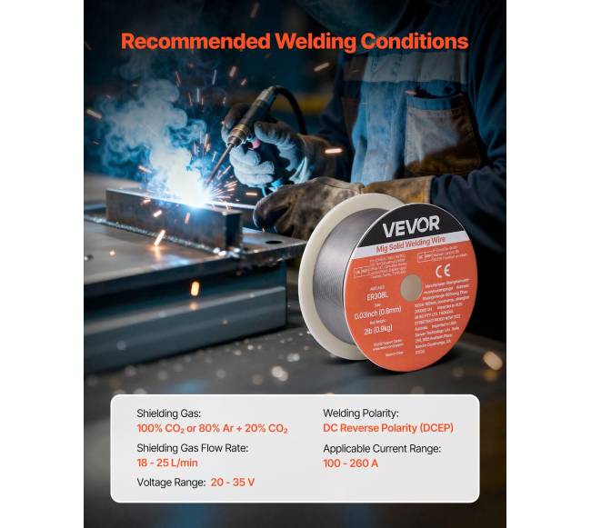 nerūdijančio plieno MIG viela su mažai taškymų5