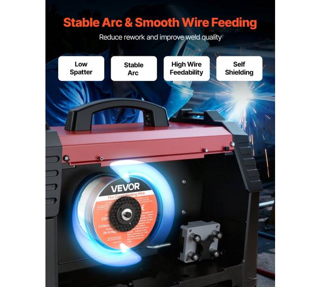 Srauto branduolinis MIG suvirinimo viela 0.8mm 0.9kg2