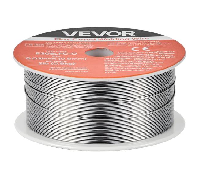 Srauto branduolinis MIG suvirinimo viela 0.8mm 0.9kg8