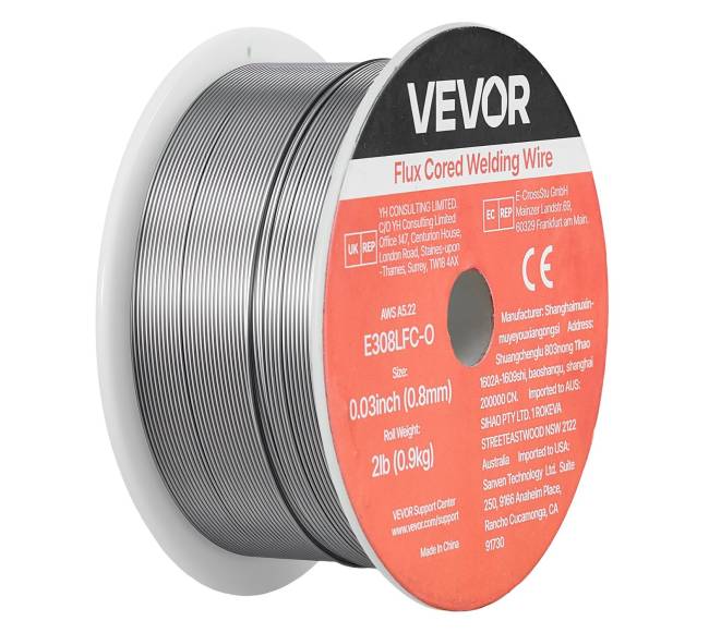 Srauto branduolinis MIG suvirinimo viela 0.8mm 0.9kg9