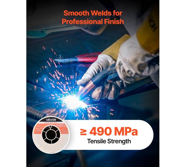 MIG suvirinimo viela ER70S-6 0.6mm 4.5kg3