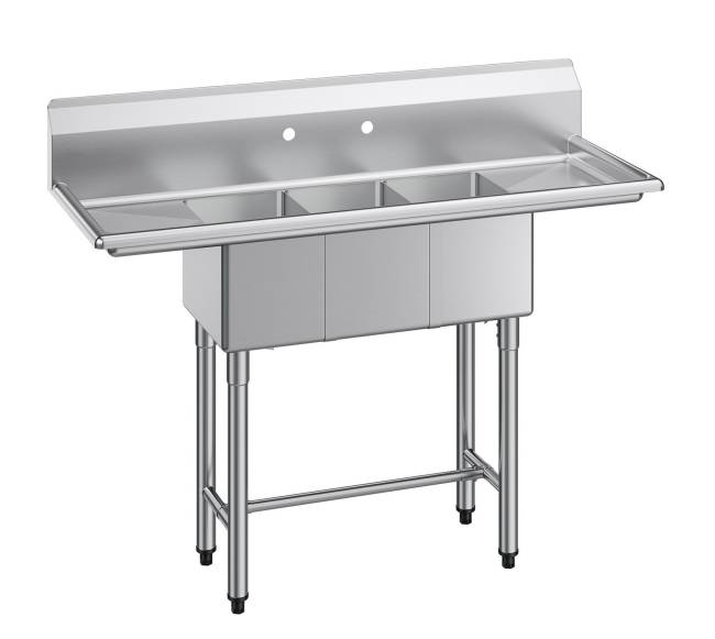 3 skyrių plautuvė su nuoslenkiais ir apsauga0