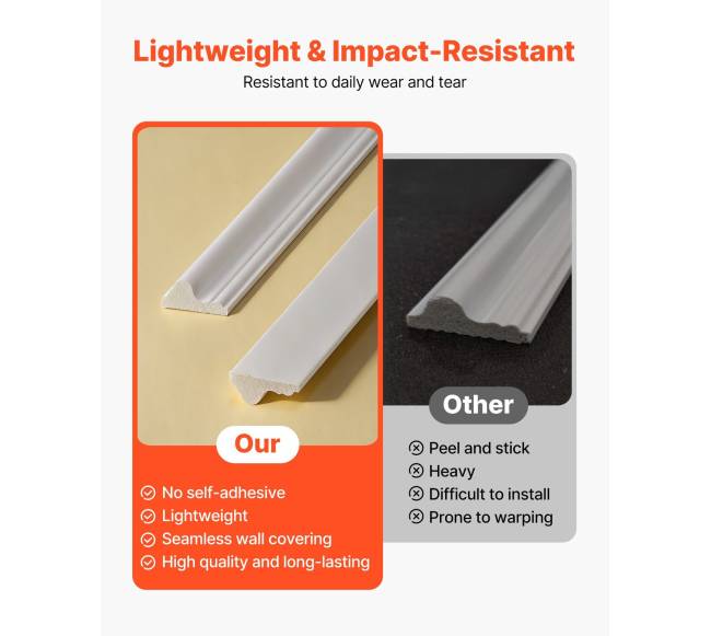 Sieninės juostos 3 dalių komplektas polistirolas4