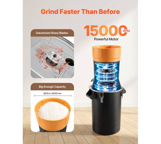 Elektrinė grūdų malūnėlis 600W 25L talpos3