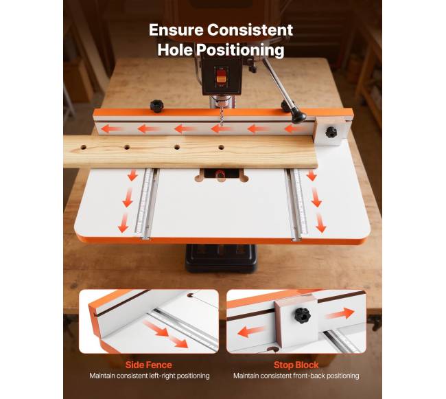 Gręžimo staklių stalas 605 x 300 mm4