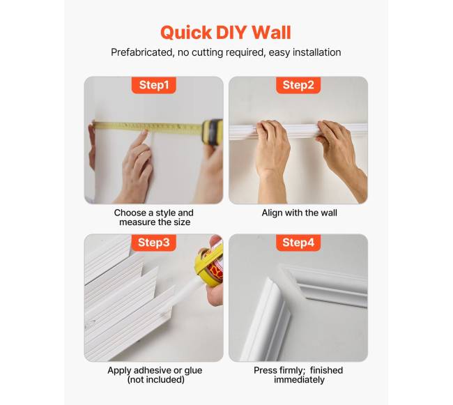 Sieninės liejinys 3 dalių rinkinys, baltas5