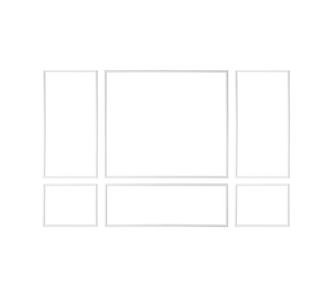 Sienų lipdiniai, 3 komplektai, dažomi polistirenai8