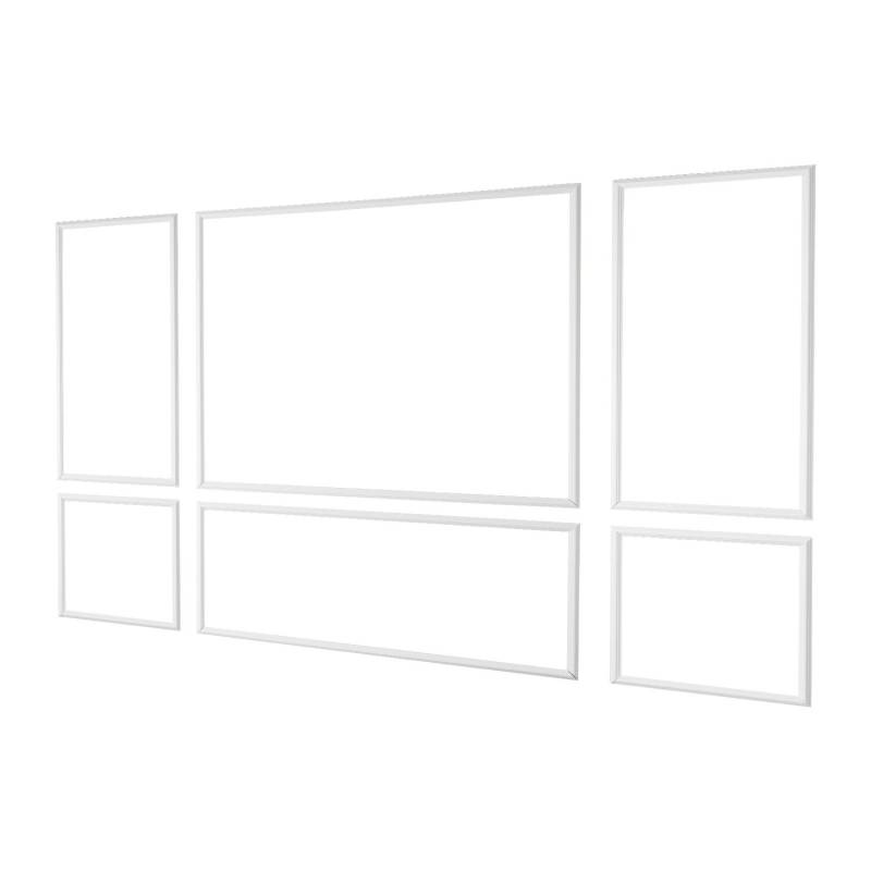 Sieninės liejimo plokštės 3 vnt., polistirolas0