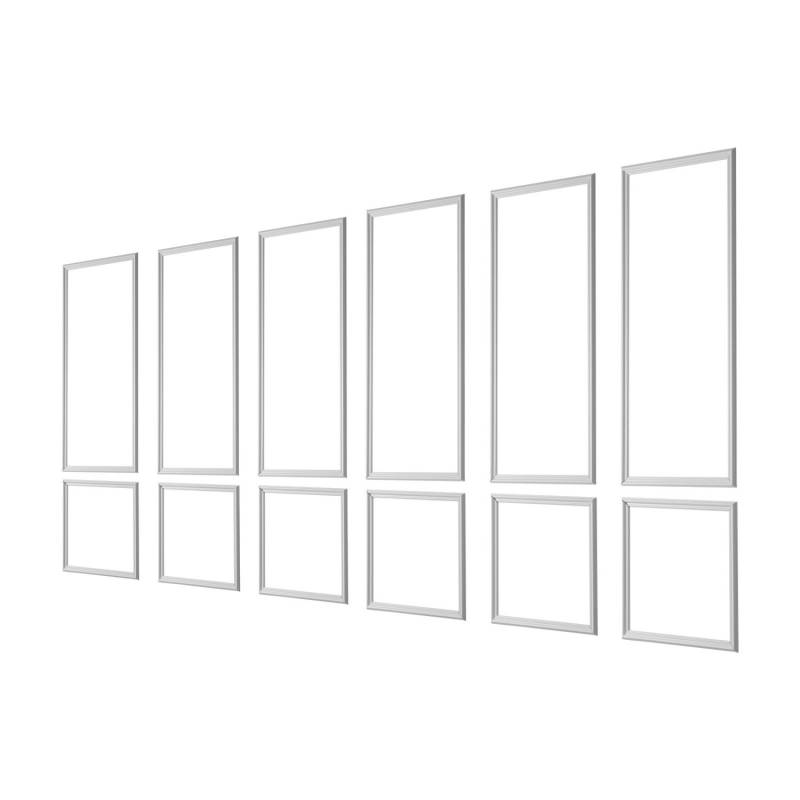 Sienų apvadas su plokštėmis, 6 vnt. rinkinys0