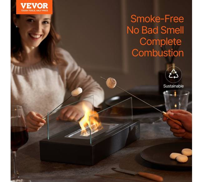 stalo ugniakuras su stiklu vidaus ir lauko naudojimui1