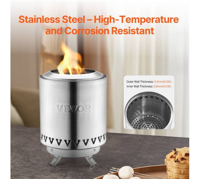 Nerūdijančio plieno lauko židinys4