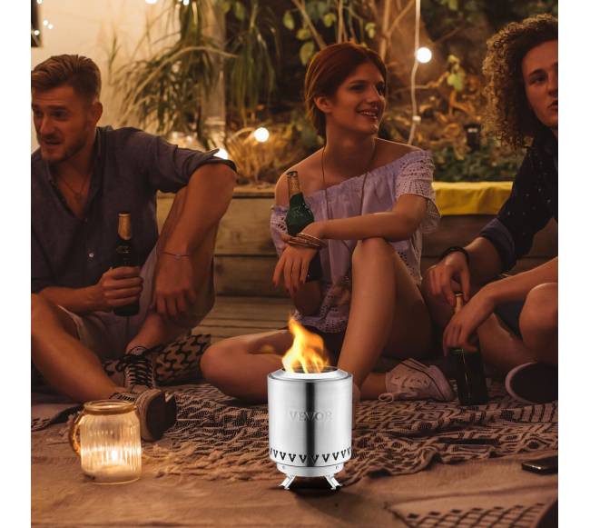 Nerūdijančio plieno lauko židinys7